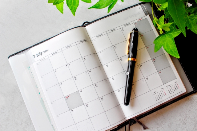 スケジュールイメージ画像