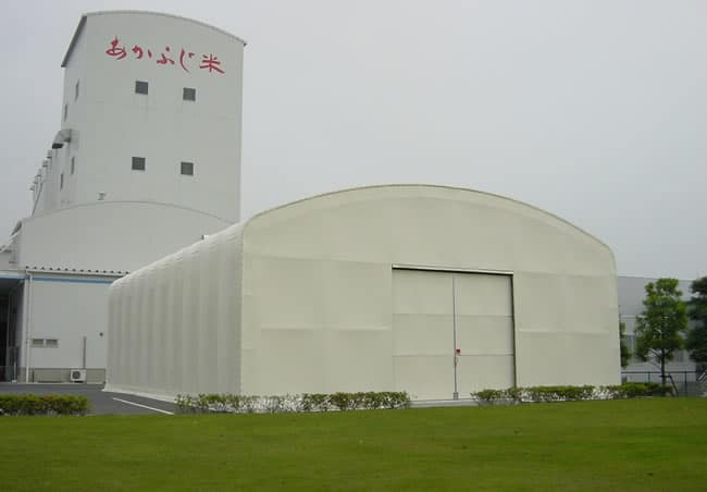 固定式テント倉庫FLEX HOUSE-FIX　フレックスハウス