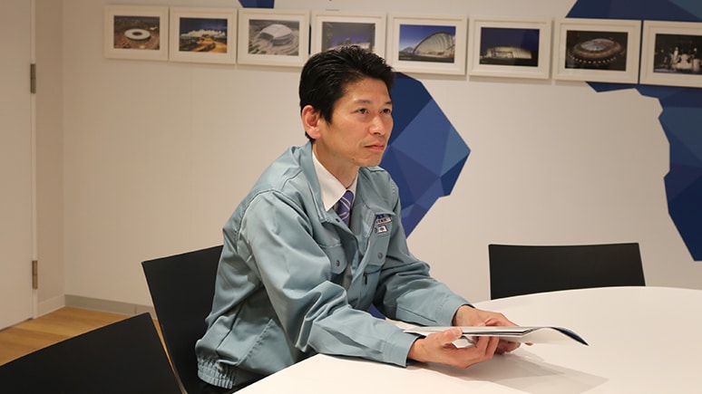 太陽工業株式会社 執行役員 建築事業統括本部 エンジニアリング本部長　田中雅義様