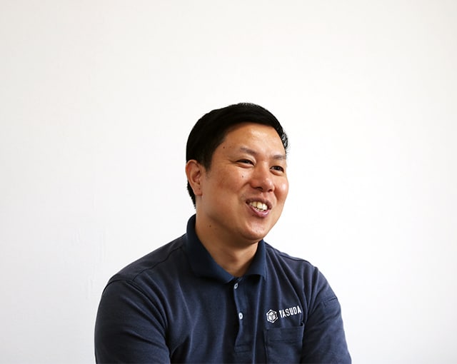 社風について語る安田精機製作所の営業部長